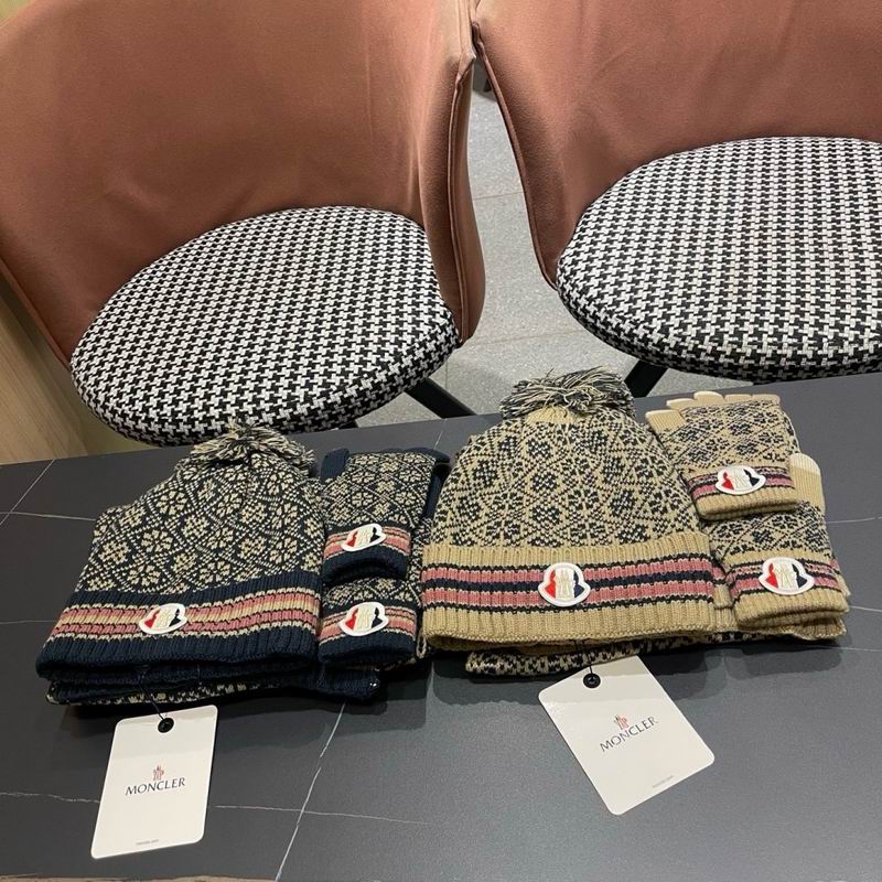 Moncler Scarf Hat gloves 010402